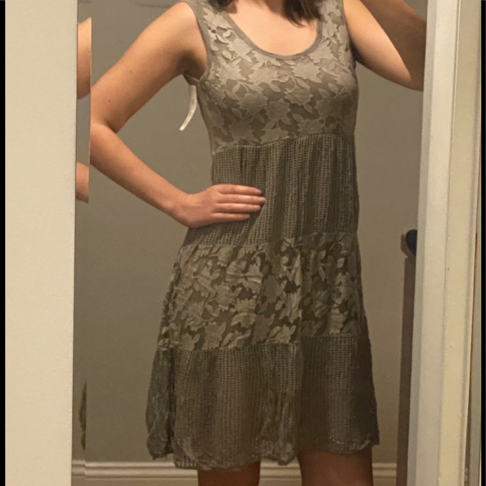 Slip on jersey dress